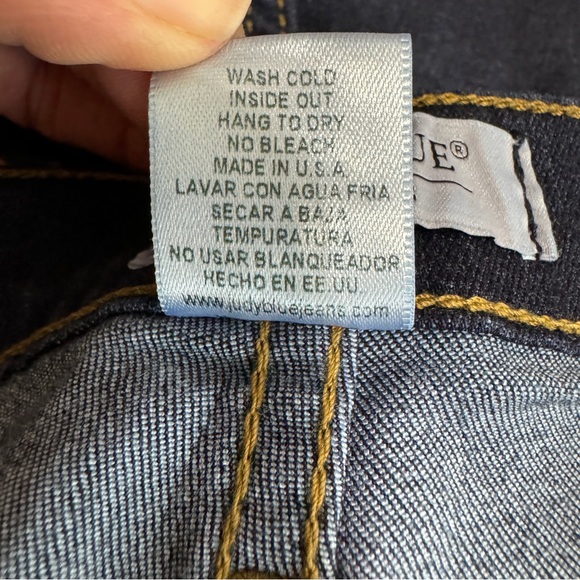 Judy Blue Memphis High Rise Super Flare Jeans Dark Wash Jeans 8396 NWOT - Picture 7 of 8